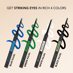 Waterproof Gel Kajal (Pack of 4)