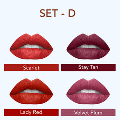 Liquid Lipstick Miniature Set Lamujer