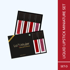 Liquid Lipstick Miniature Set Lamujer