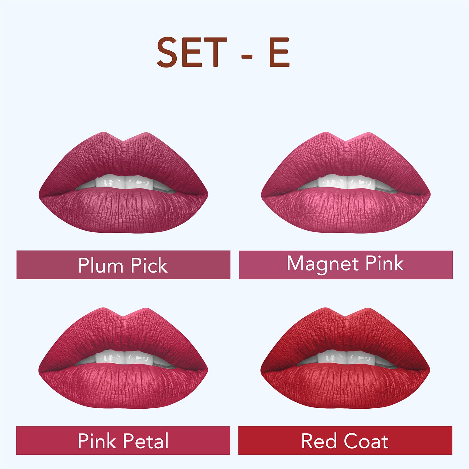 Liquid Lipstick Miniature Set Lamujer