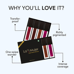 Liquid Lipstick Miniature Set Lamujer