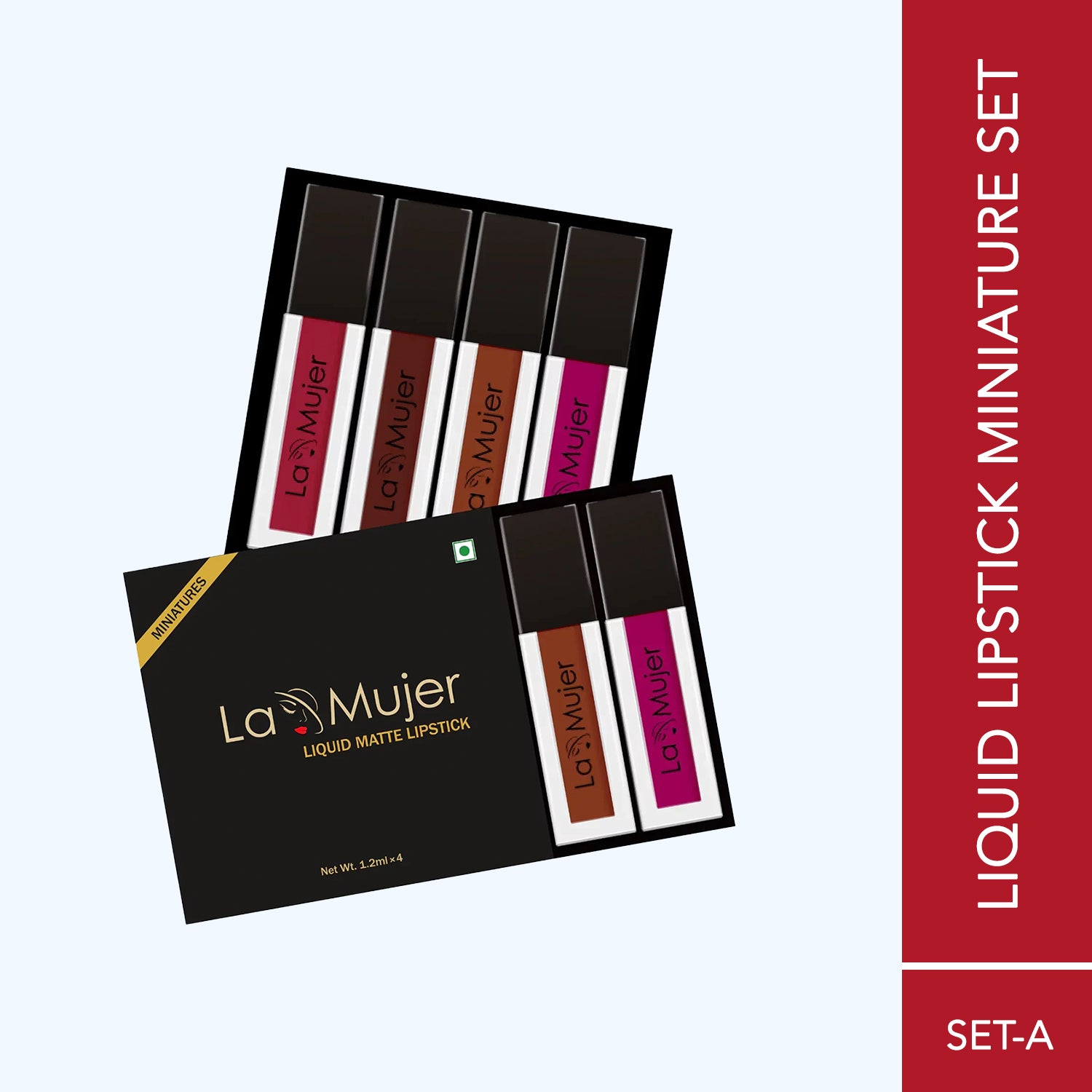 Liquid Lipstick Miniature Set Lamujer