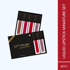 Liquid Lipstick Miniature Set Lamujer