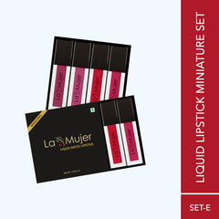 Liquid Lipstick Miniature Set Lamujer