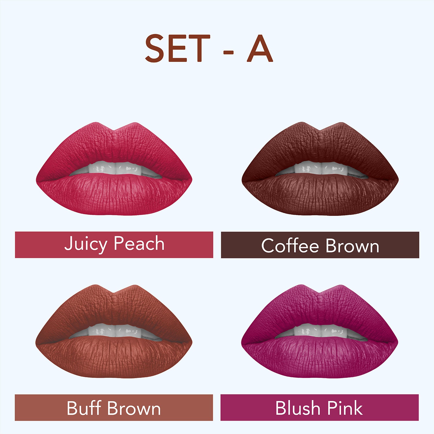 Liquid Lipstick Miniature Set Lamujer