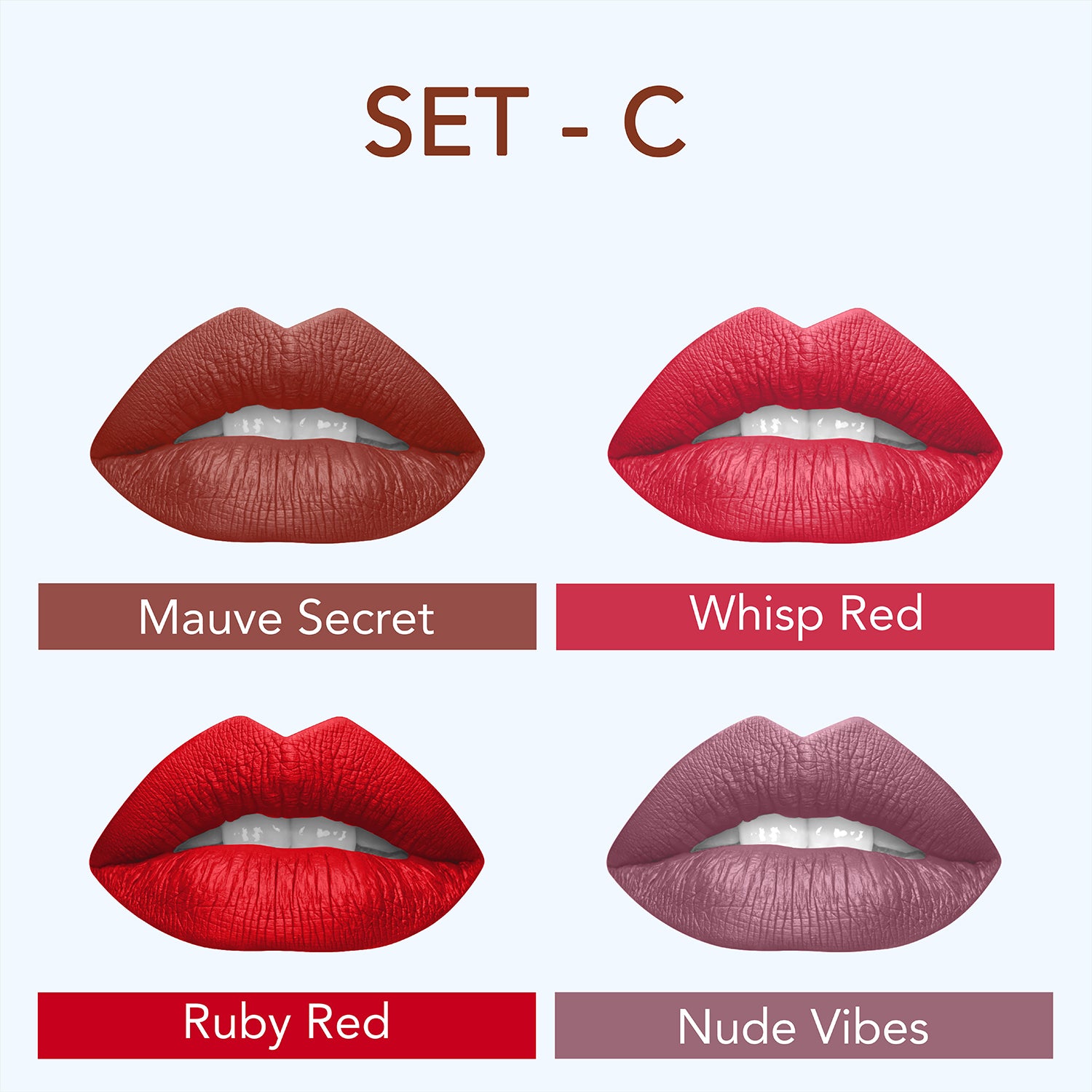 Liquid Lipstick Miniature Set Lamujer